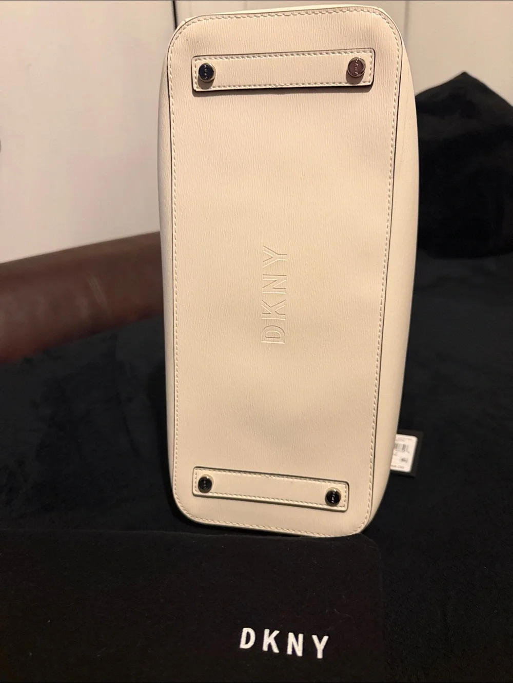Dkny structured satchel